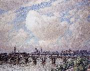 Emile Claus Waterloo Bridge in the Sun oil painting on canvas